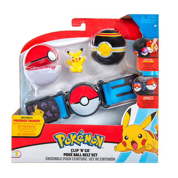 Pokémon Clip 'N' Go Poké Ball Belt Set